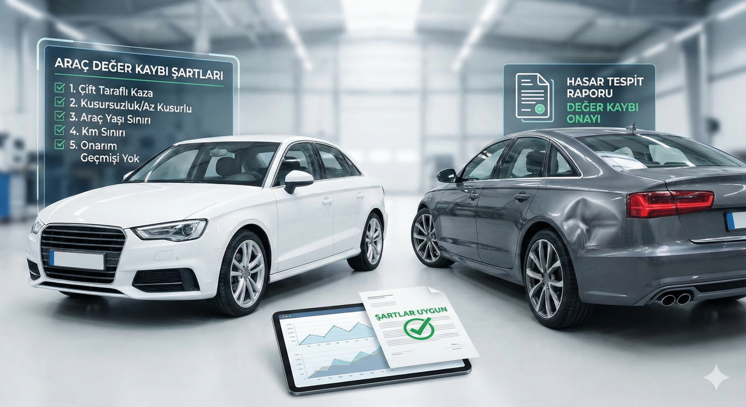 Araç Değer Kaybı Şartları