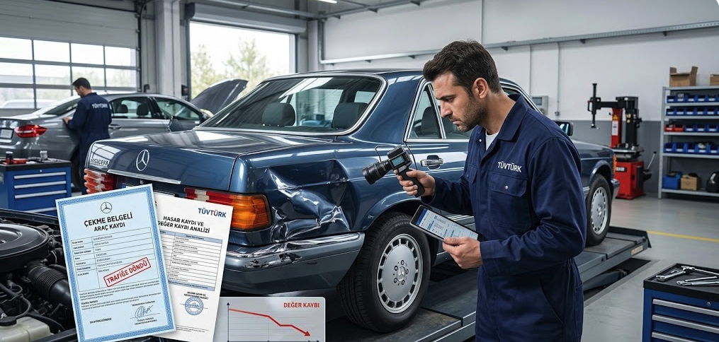 Çekme Belgeli Bir Araç Trafiğe Döndükten Sonra Kaza Yaparsa Değer Kaybı Alabilir mi?