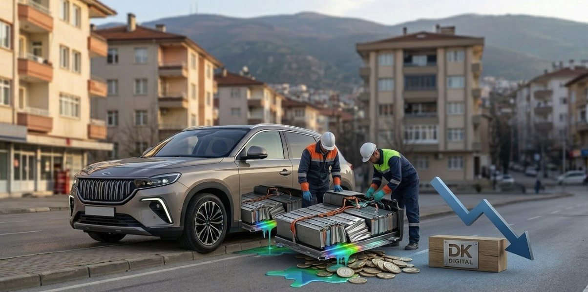Elektrikli Araç Batarya Değişimi Sonrası Değer Kaybı Hesaplanır mı?